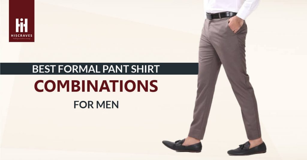 Formal Shirt Trouser Combination with Shoes  Evilato