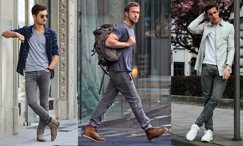 Grey Hoodie with Olive Pants Fall Outfits For Men In Their 20s (15 ideas &  outfits)