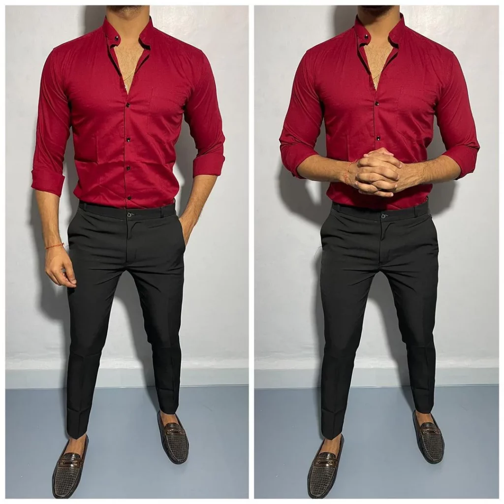 60 Dashing Formal Shirt And Pant Combinations For Men | Shirt and pants  combinations for men, Shirt outfit men, Men fashion casual shirts
