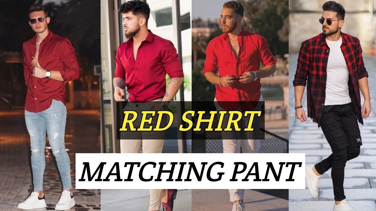 Brown shirt matching pant ideas. | Shirt outfit men, Blue pants men, Pants  outfit men