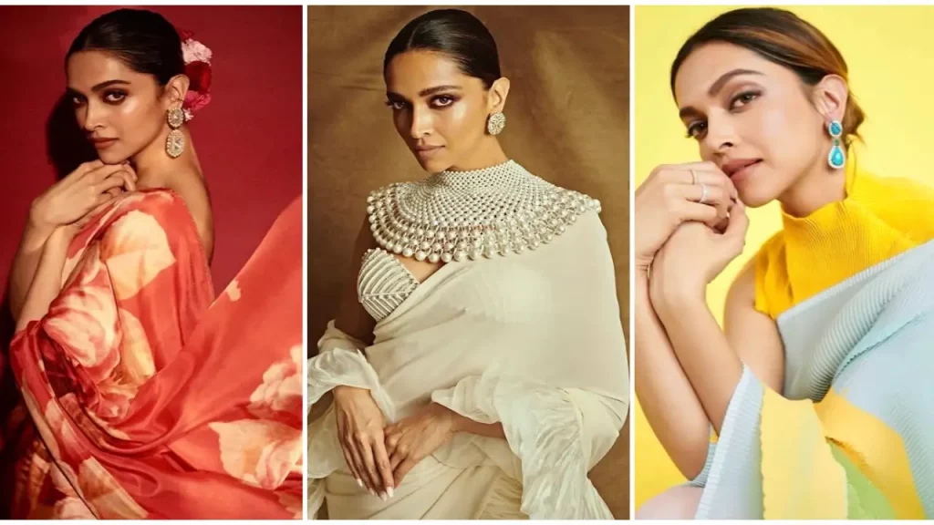 Deepika Padukone in white sarees (Part 2) : r/BollywoodFashion