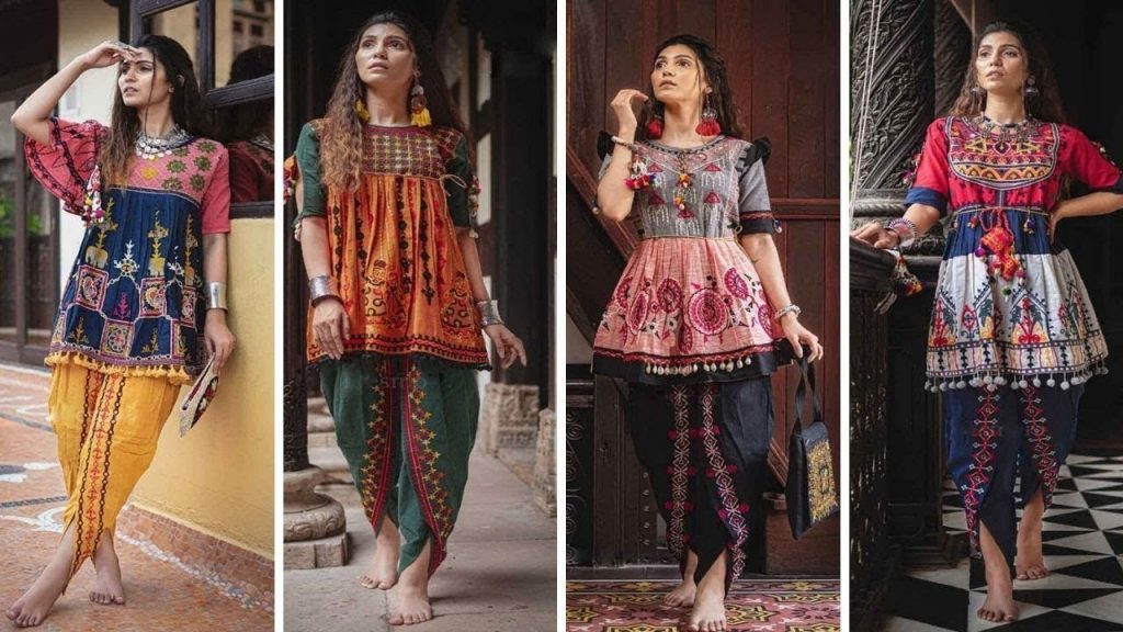 Amazon.com: Kaku Fancy Dresses Traditional Gujrati Dress/Navratri Garba  Dress/Gujrati Girl Costume -Cream, 3-4 Years, for Girls : Toys & Games