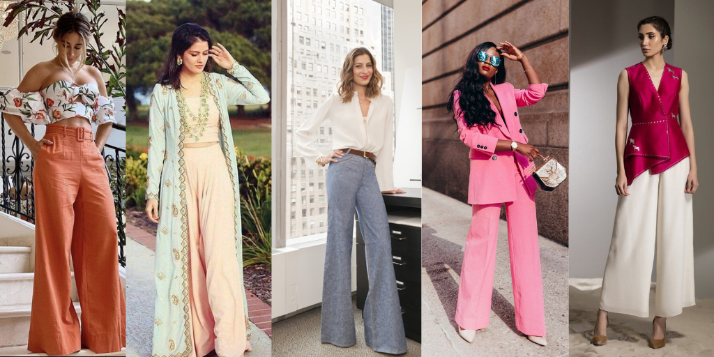 15 Palazzo Pants Outfit Ideas - How To Style Palazzo Pants - Hiscraves