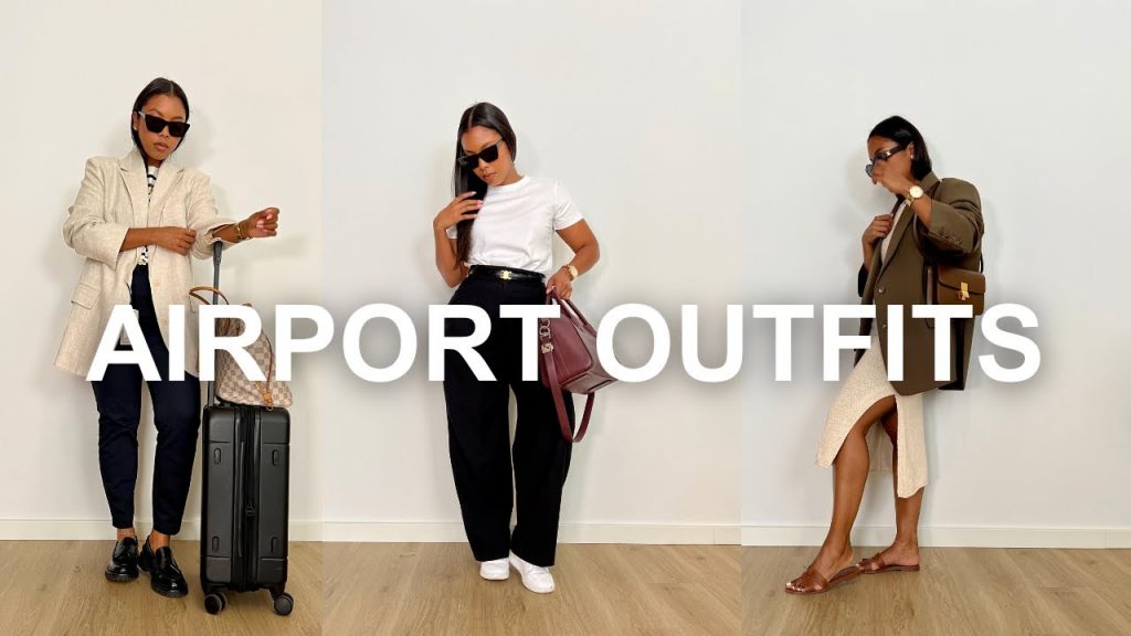 10 Cute Airport Outfit Ideas for Women - What to Wear on a Plane