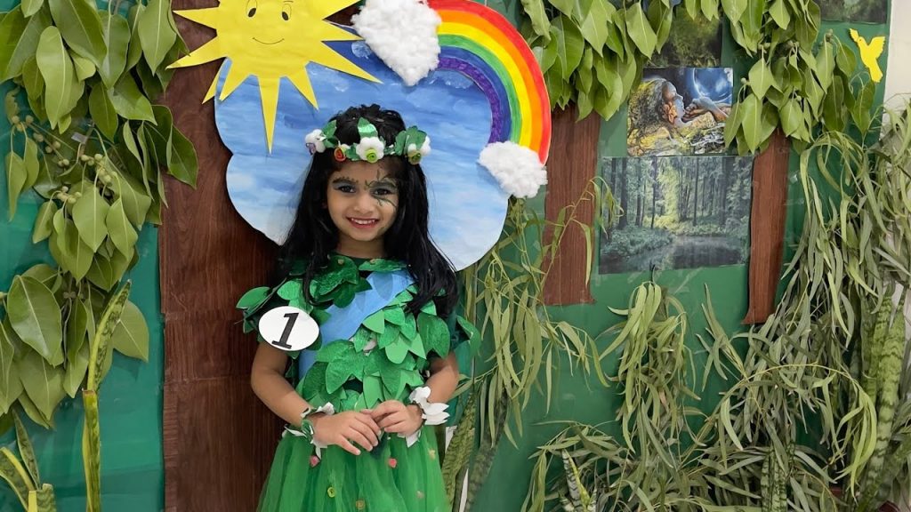 Earth - Fancy Dress Competition. Theme : Nature - YouTube | Fancy dress  competition, Button crafts for kids, Earth day crafts